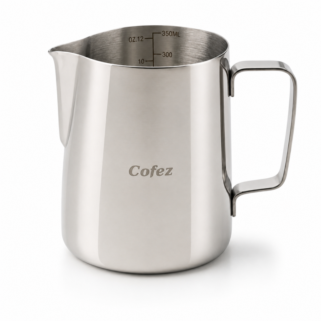 Milchkännchen 350 ml aus Edelstahl von Cofez