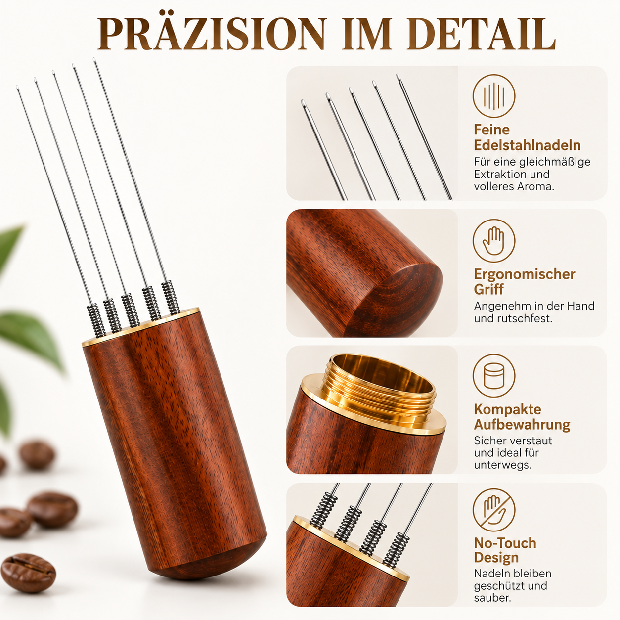 WDT Tool – 5 starke Vorteile für besseren Espresso – Bild 3